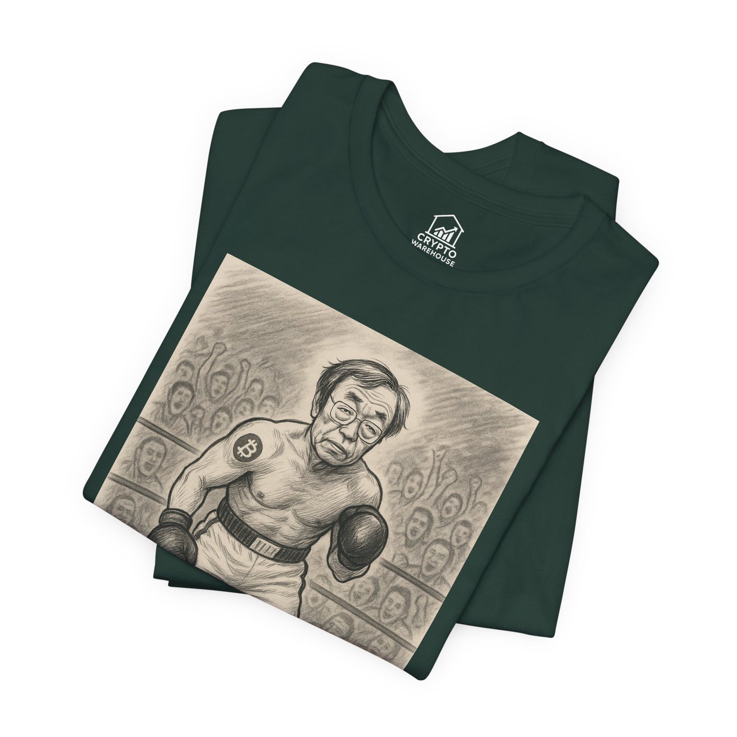 Bitcoin vs Fiat Boxing Tee