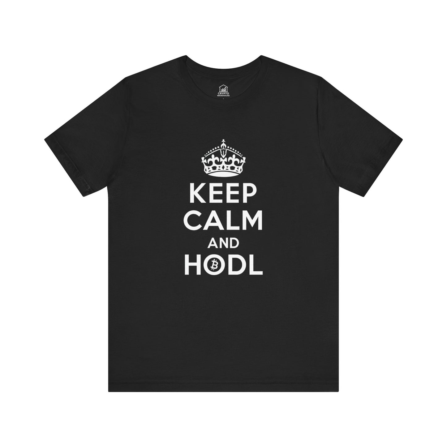 Keep Calm and HODL BTC Tee