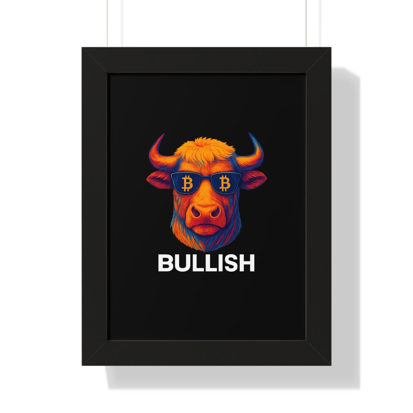 Bullish Bitcoin Wall Art