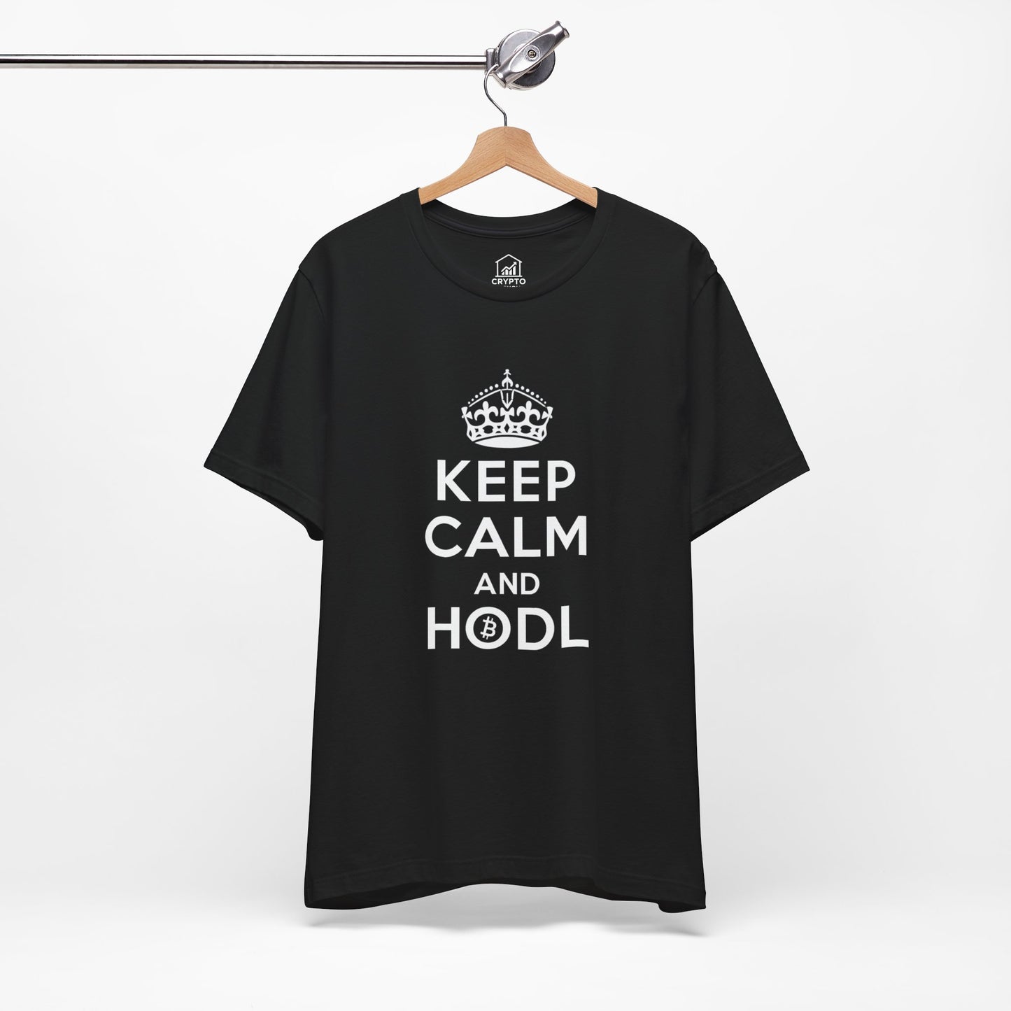 Keep Calm and HODL BTC Tee