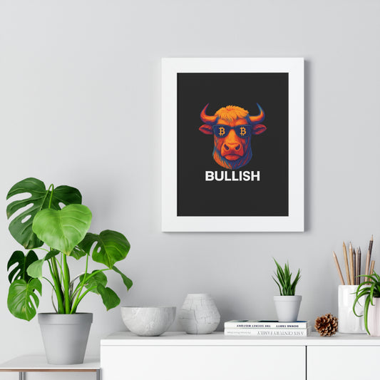 Bullish Bitcoin Wall Art