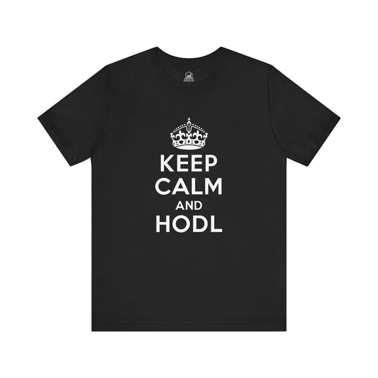 Keep Calm and HODL Tee