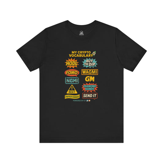 Crypto Vocabulary Tee