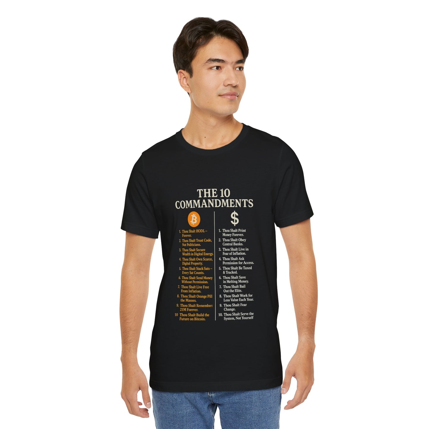 Bitcoin 10 Commandments Tee