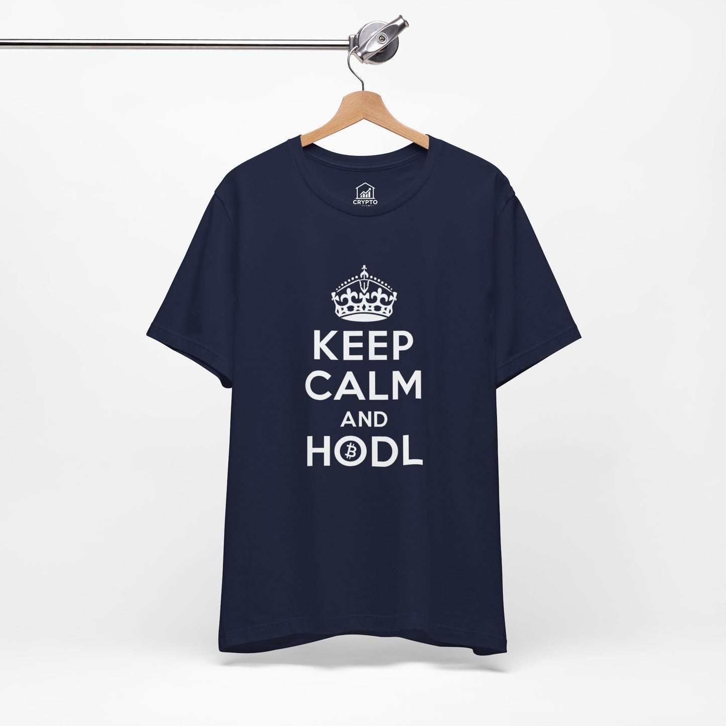 Keep Calm and HODL BTC Tee