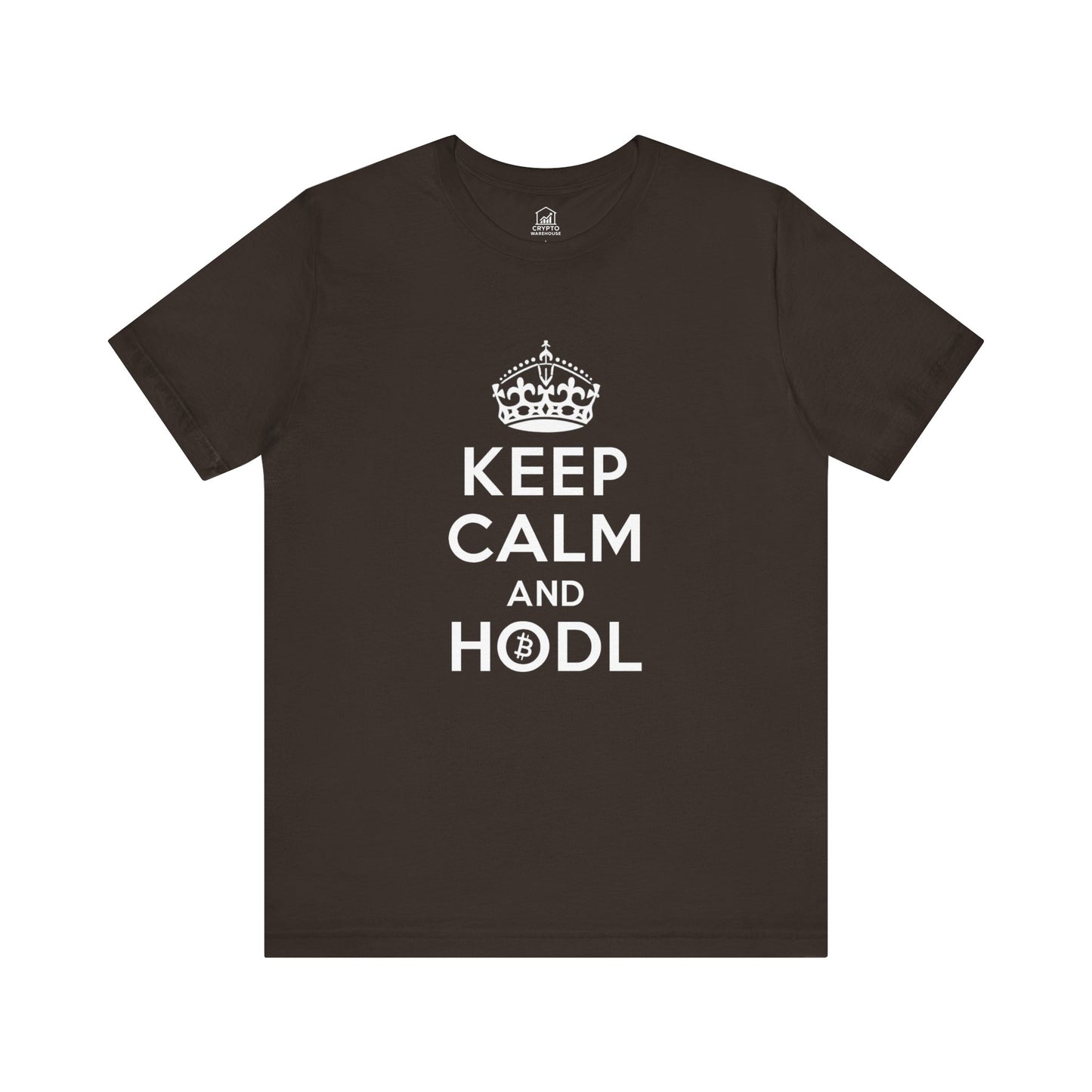 Keep Calm and HODL BTC Tee