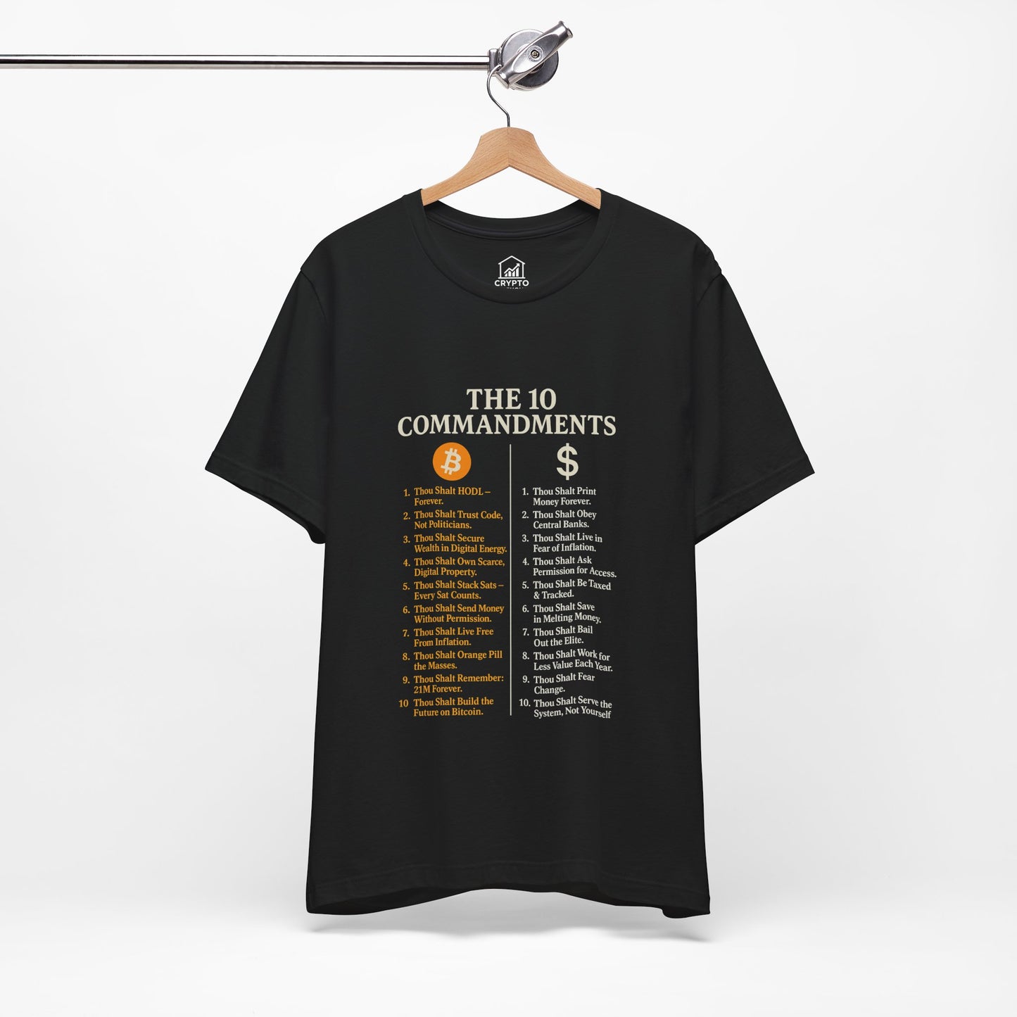 Bitcoin 10 Commandments Tee