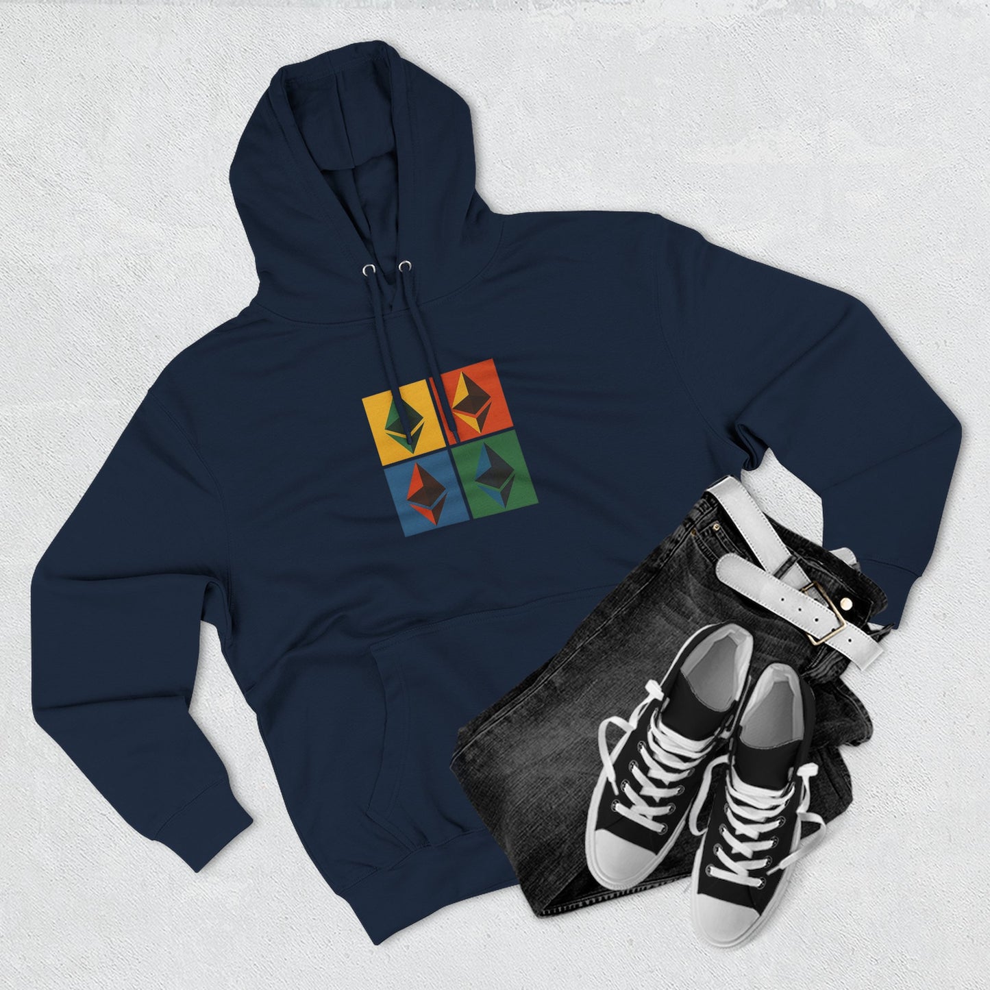 Ethereum Pop Art Hoodie