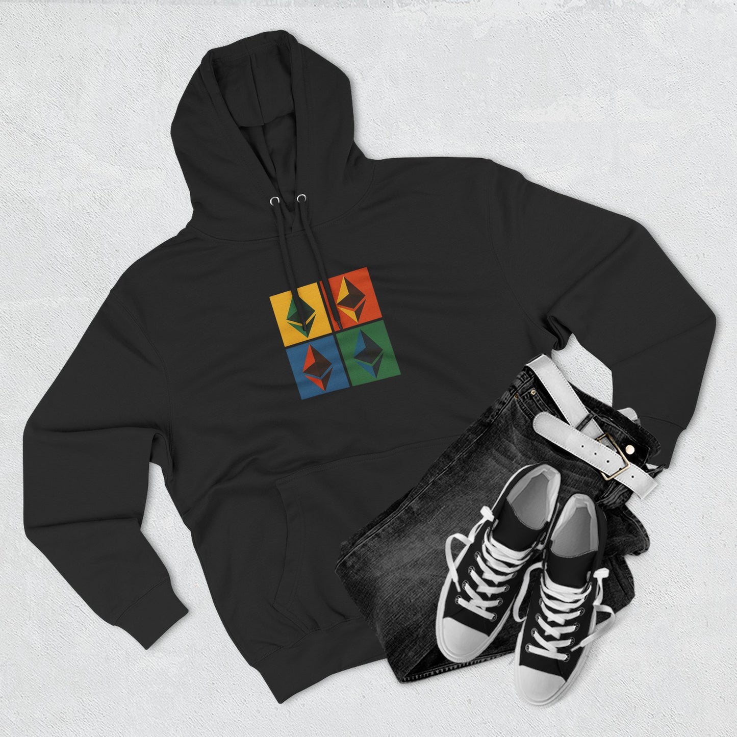 Ethereum Pop Art Hoodie