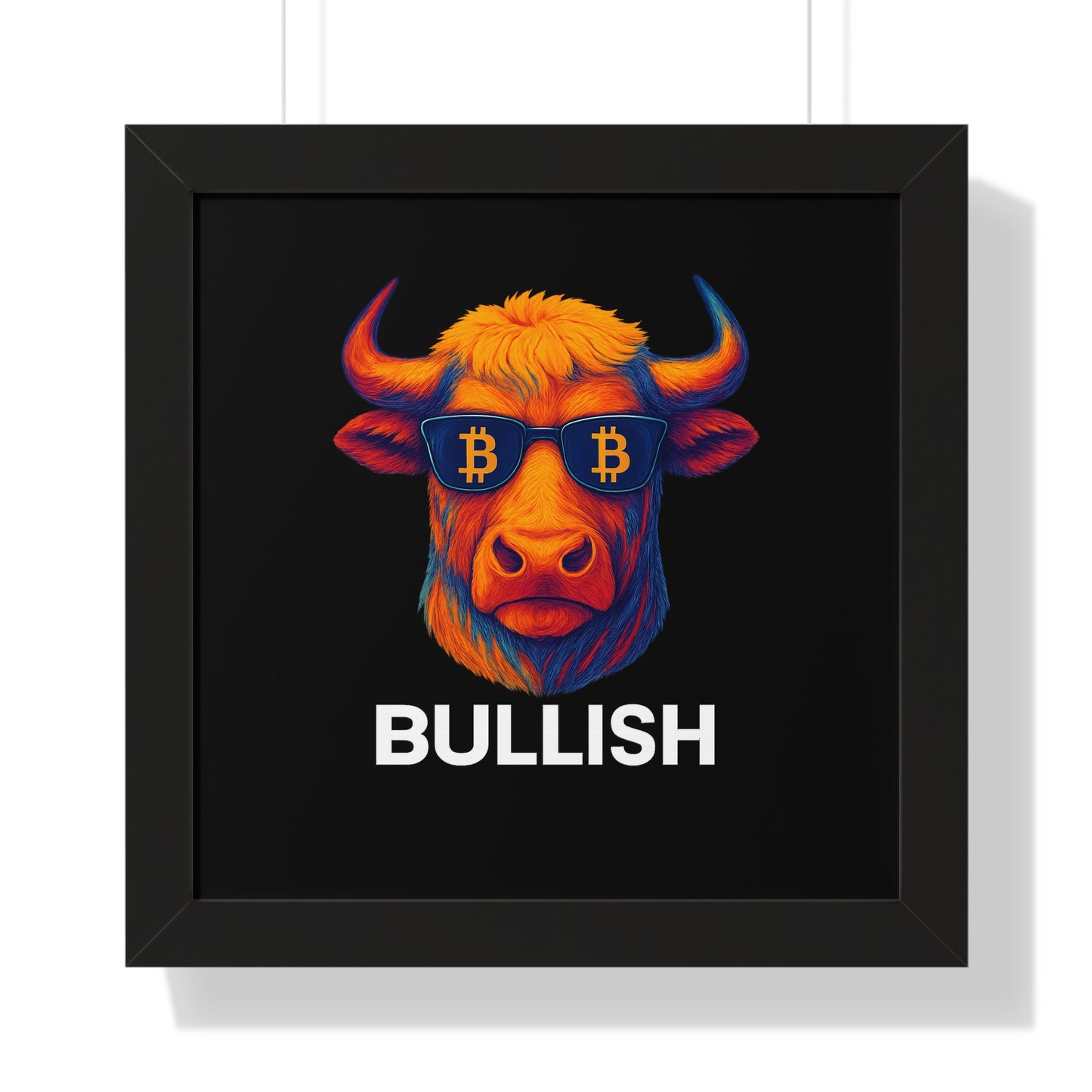 Bullish Bitcoin Wall Art