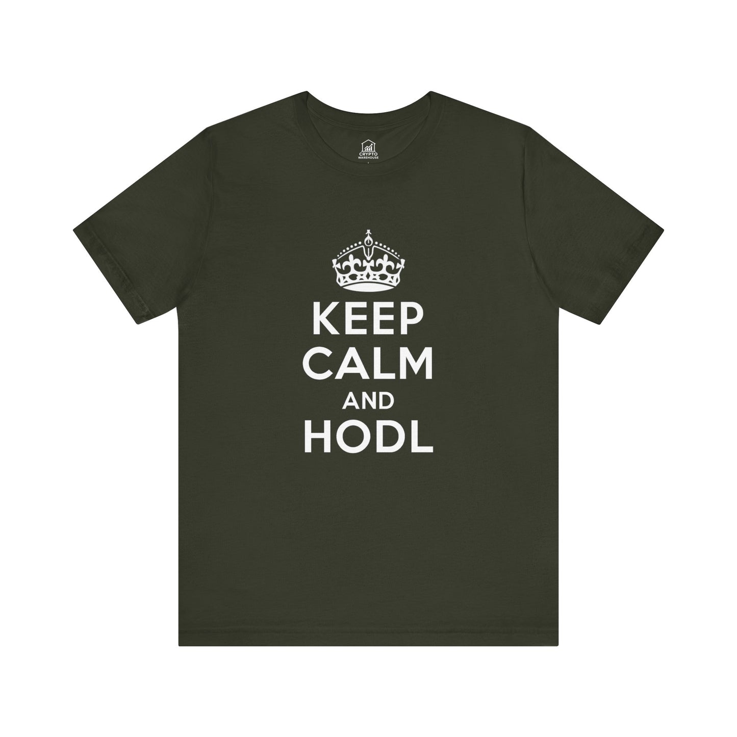 Keep Calm and HODL Tee