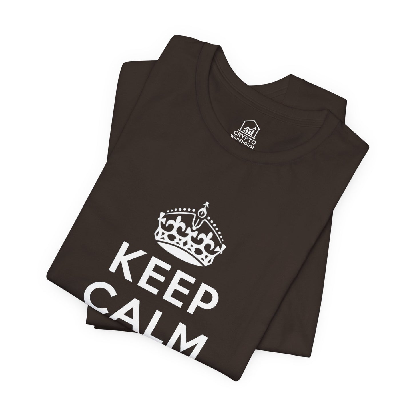 Keep Calm and HODL Tee