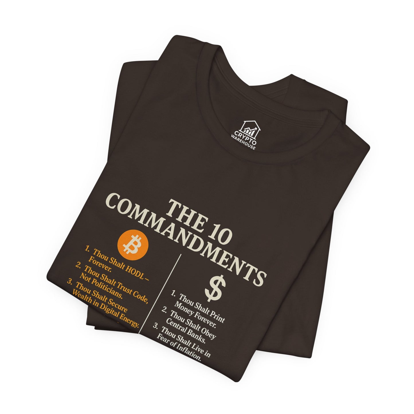 Bitcoin 10 Commandments Tee