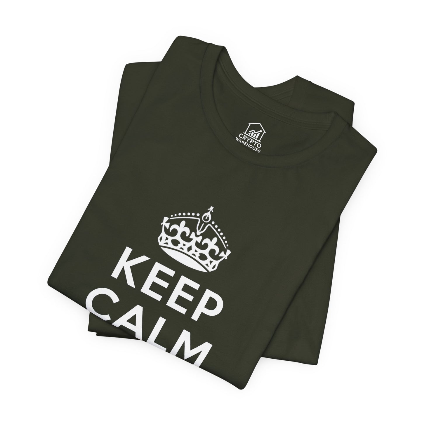 Keep Calm and HODL Tee