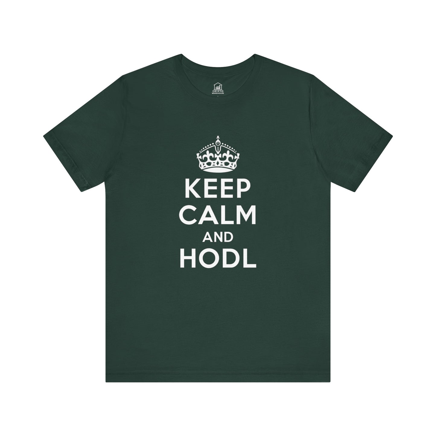 Keep Calm and HODL Tee