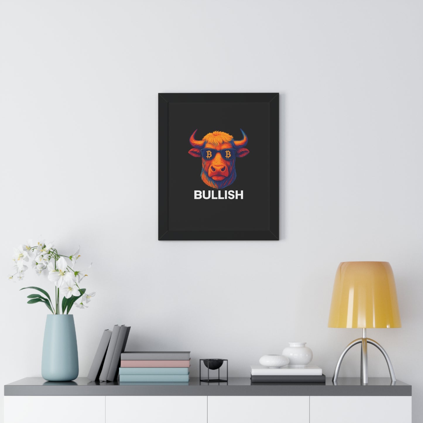 Bullish Bitcoin Wall Art