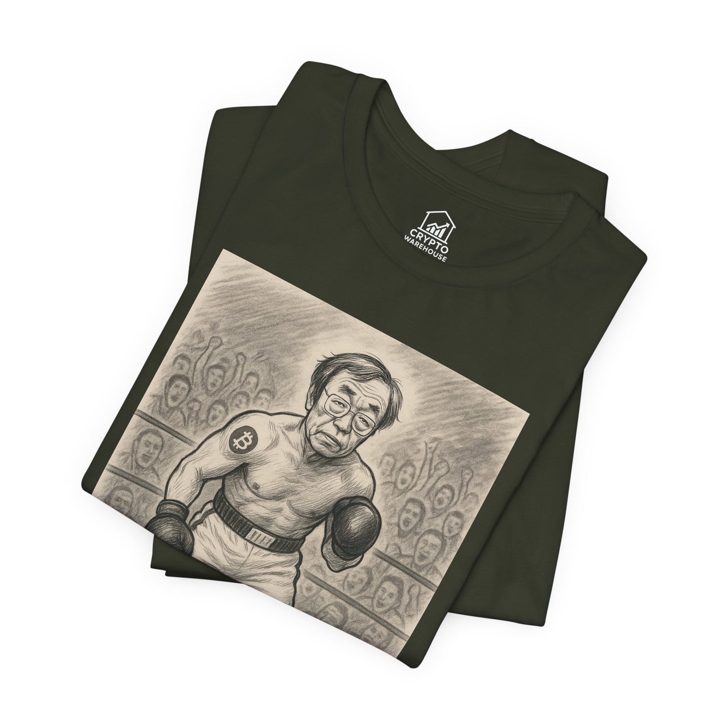 Bitcoin vs Fiat Boxing Tee