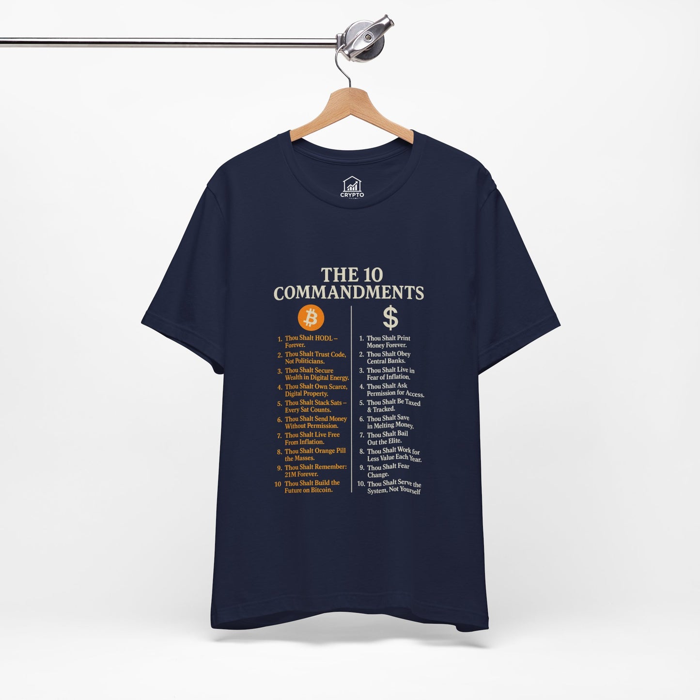 Bitcoin 10 Commandments Tee